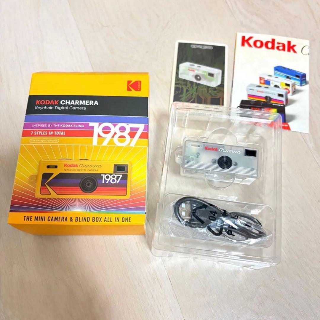 Kodak Charmera キーチェーン　シークレット　クリア　透明