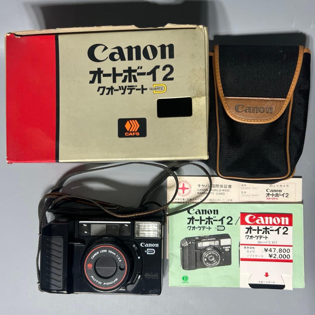 Canon　コンパクトカメラ　フィルム　オートボーイ2