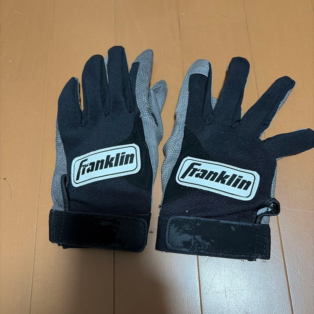 ミズノプロ軟式5DNAイエロー　フランクリンバッティング手袋