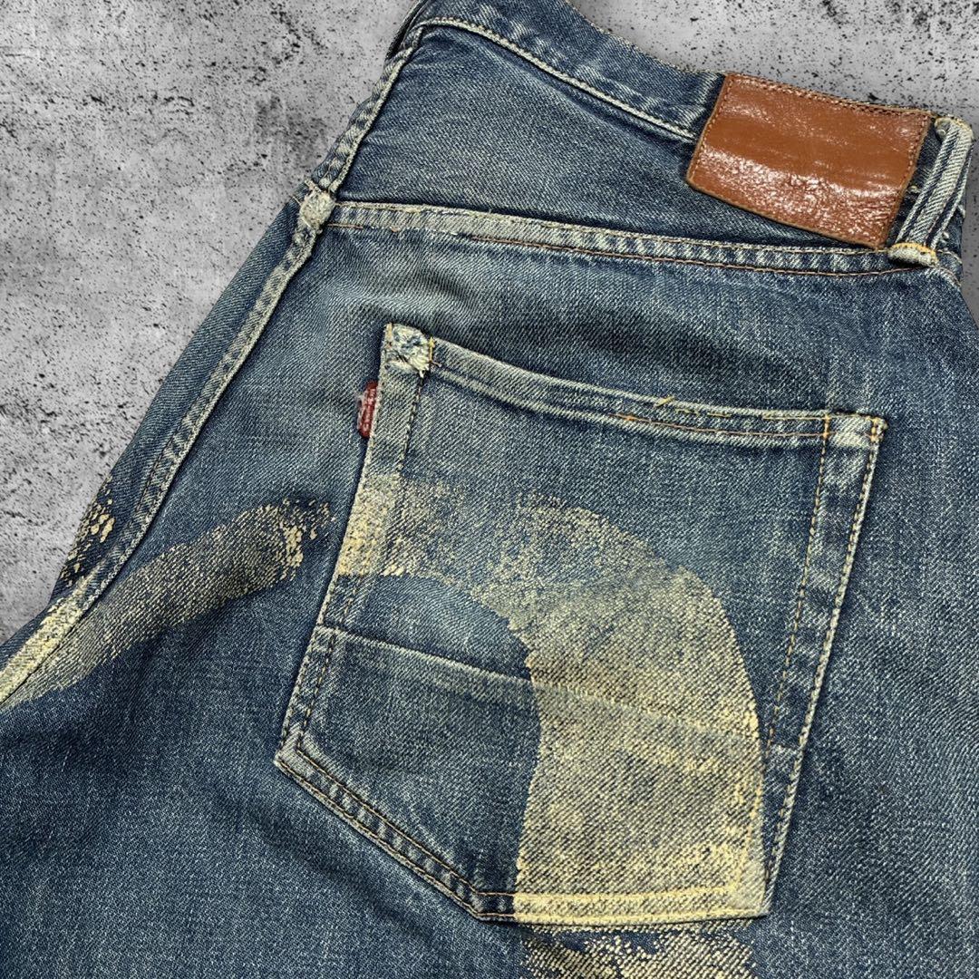 【ビッグカモメ】EVISU フェードデニム 日本製