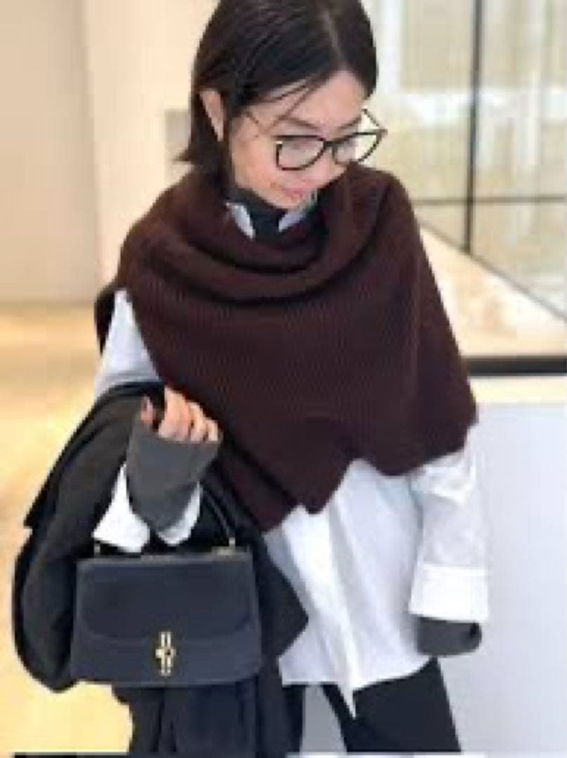 L'Appartement GOOD GRIEF リブニットスヌード