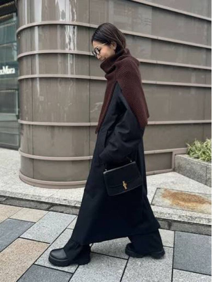 L'Appartement GOOD GRIEF リブニットスヌード