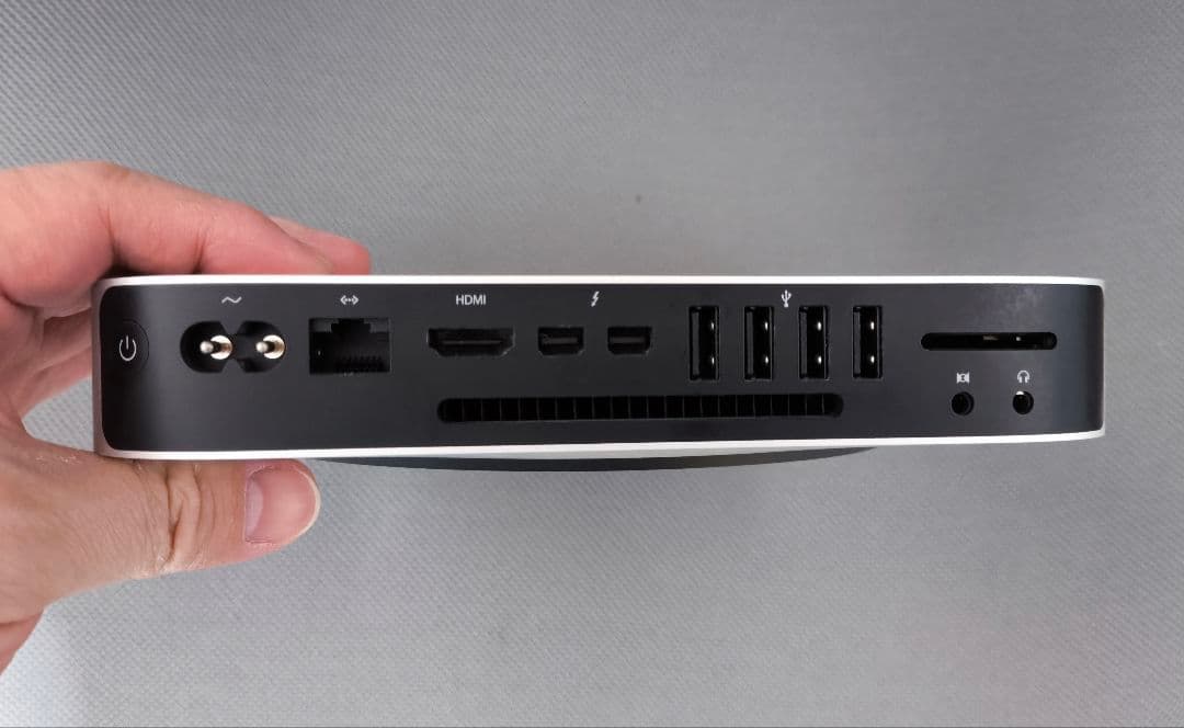 Macデスクトップ Mac mini 2014 i7 8GB 512GB SSD+1TB Dual