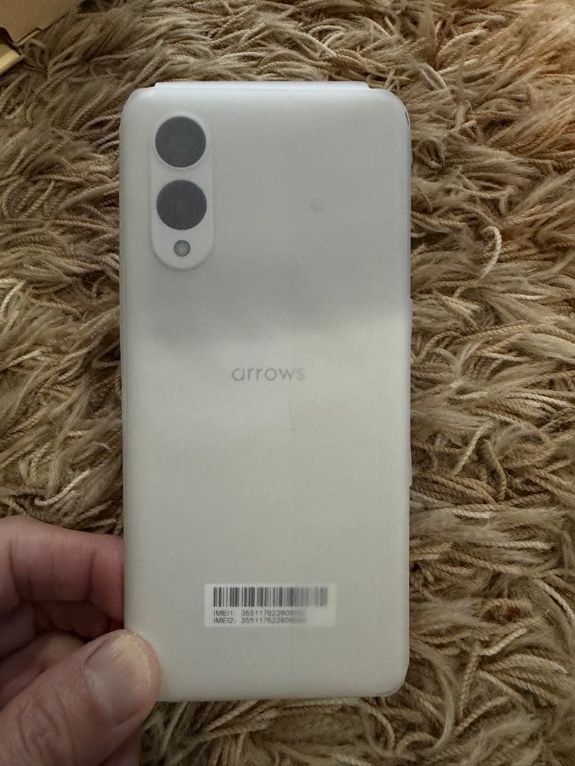 【新品未使用】SoftBank arrows We2 ミストホワイト 本体