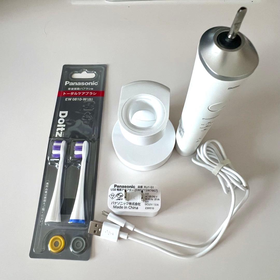 Panasonic Doltz EW-DP37 電動歯ブラシ本体+ハブラシ2本付