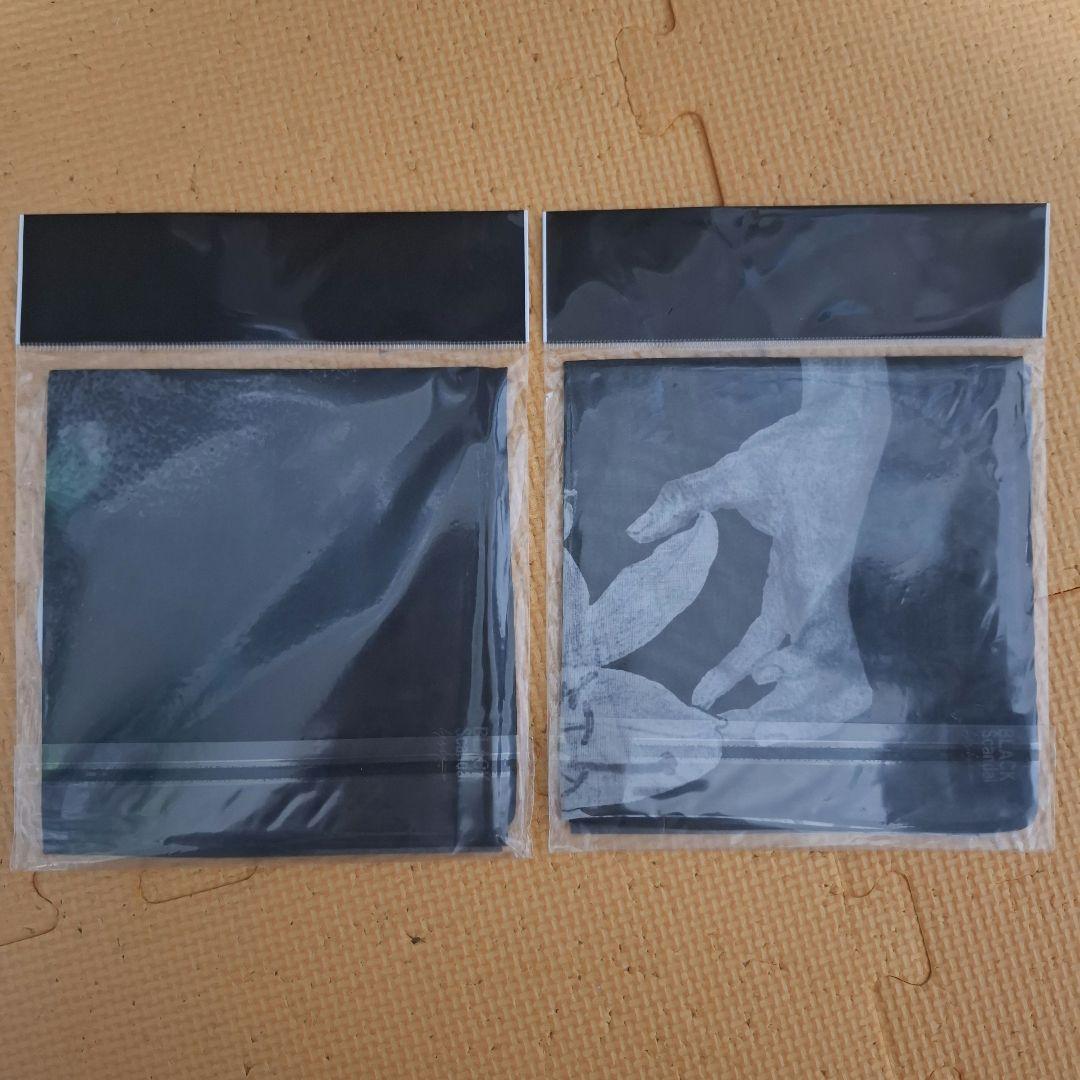 ヨウジヤマモト 内田すずめ ノベルティステッカーハンカチ 2枚セット