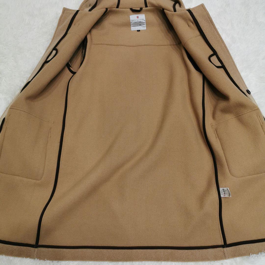 未使用級 モンゴメリー ビームス別注 ヘリンボーン ダッフルコート Lサイズ