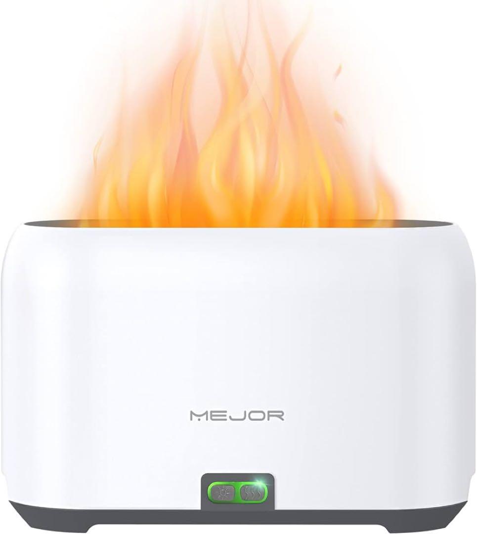 卓上加湿器 アロマディフューザー 炎 コンパクト ポータブル 加湿機 乾燥対策