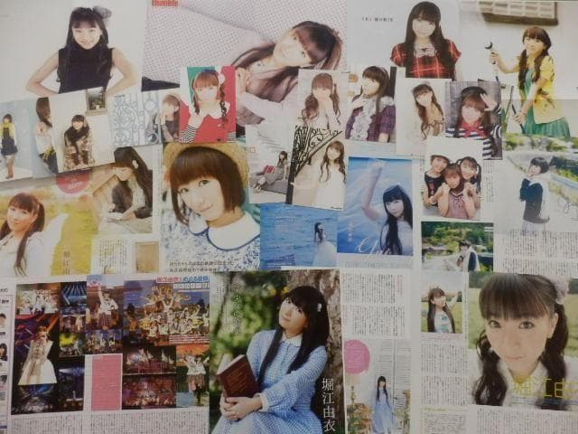 切り抜き◆堀江由衣 471ページ(声優/大量/声グラ ボイスアニメージュ他雑誌)