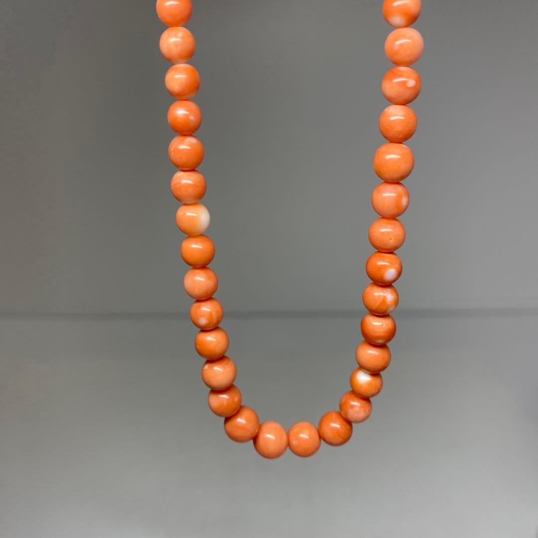 本赤珊瑚ネックレス3本　70g 東さ8-0120☆2F