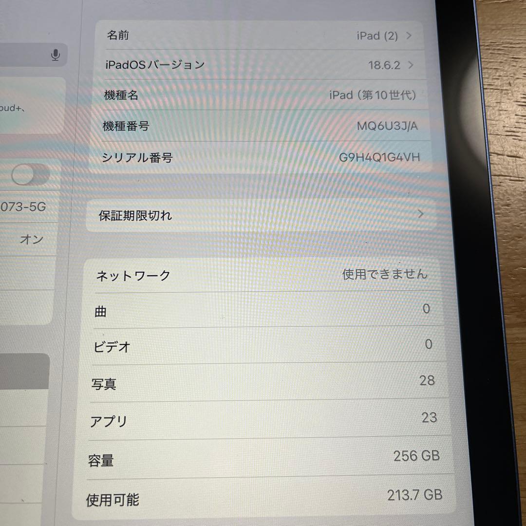 Apple iPad (第10世代) 256GB ブルー