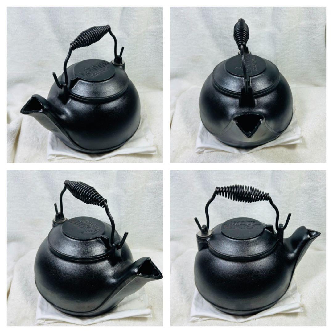 美品ビンテージ品Lodgeの2.4L 鋳鉄製ケトル