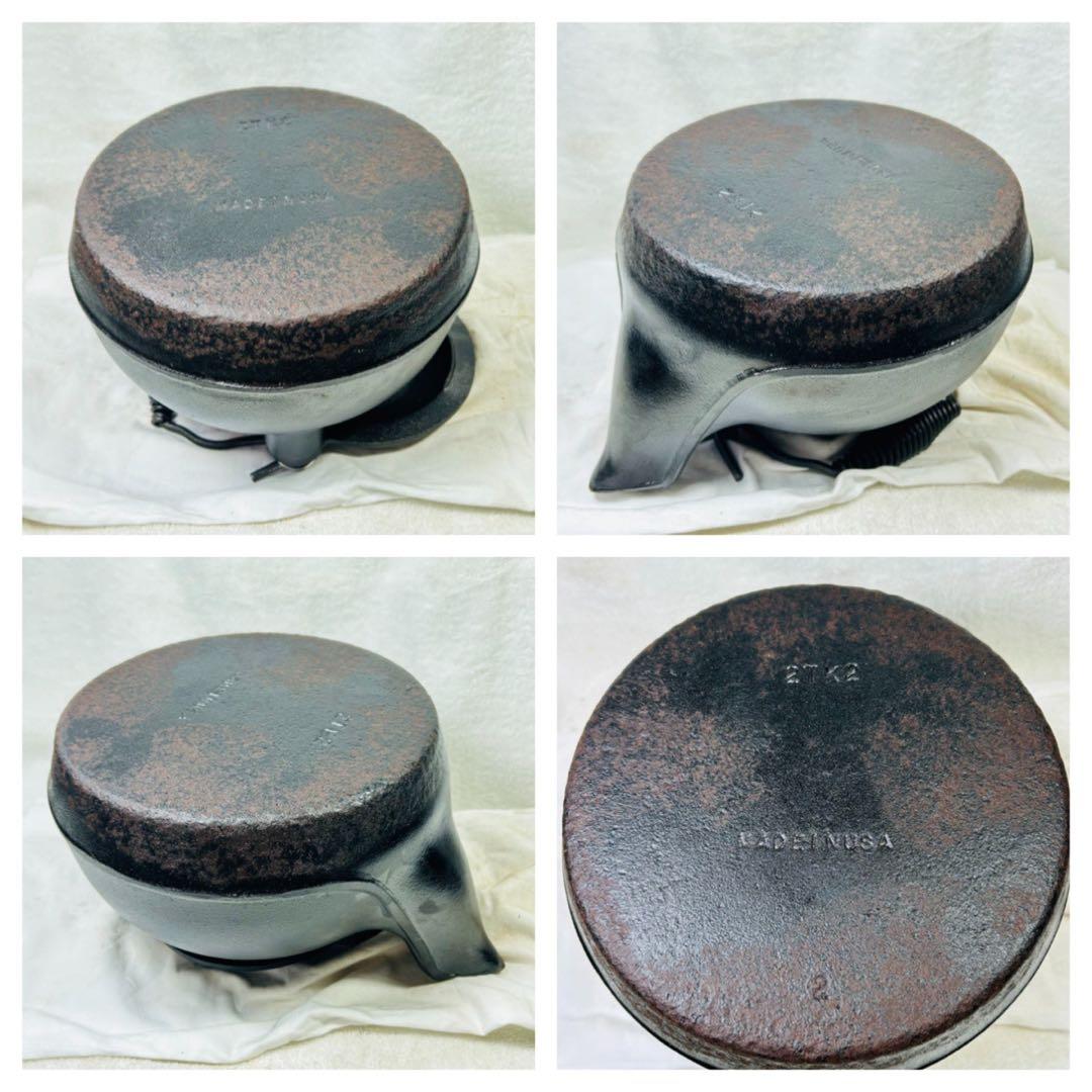 美品ビンテージ品Lodgeの2.4L 鋳鉄製ケトル