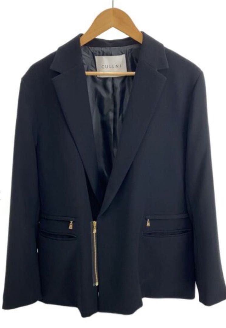 定価5万　美品　CULLNI クルニ　STUDIOUS ジップ　ジャケット　2