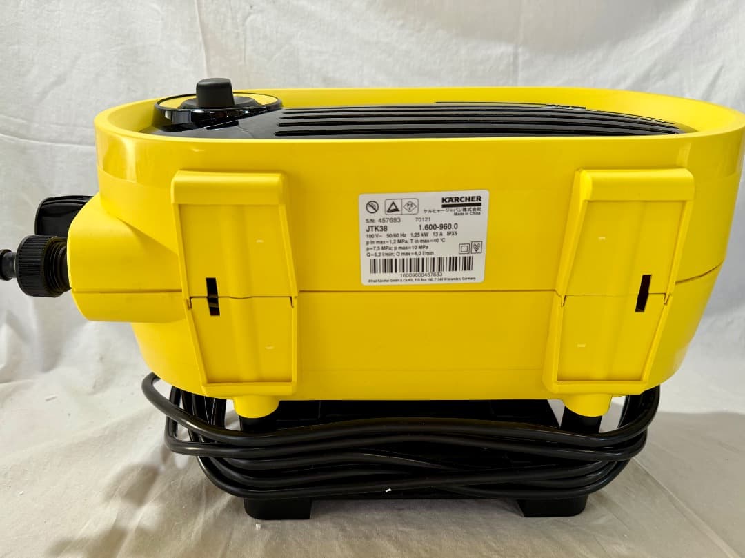 ②【美品】KARCHER　ケルヒャー 家庭用高圧洗浄機　JTK38　M2