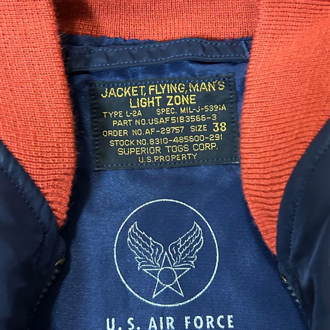 バズリクソンズ⭐︎L-2A ⭐︎ ORANGE RIB ⭐︎BR15514⭐︎お値引き