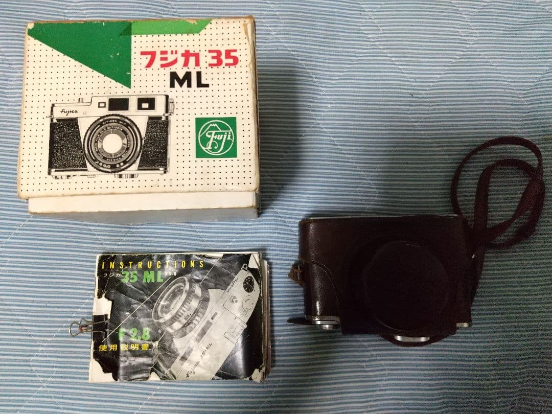 Fujica 35 ML 皮ケース 箱 説明書付き
