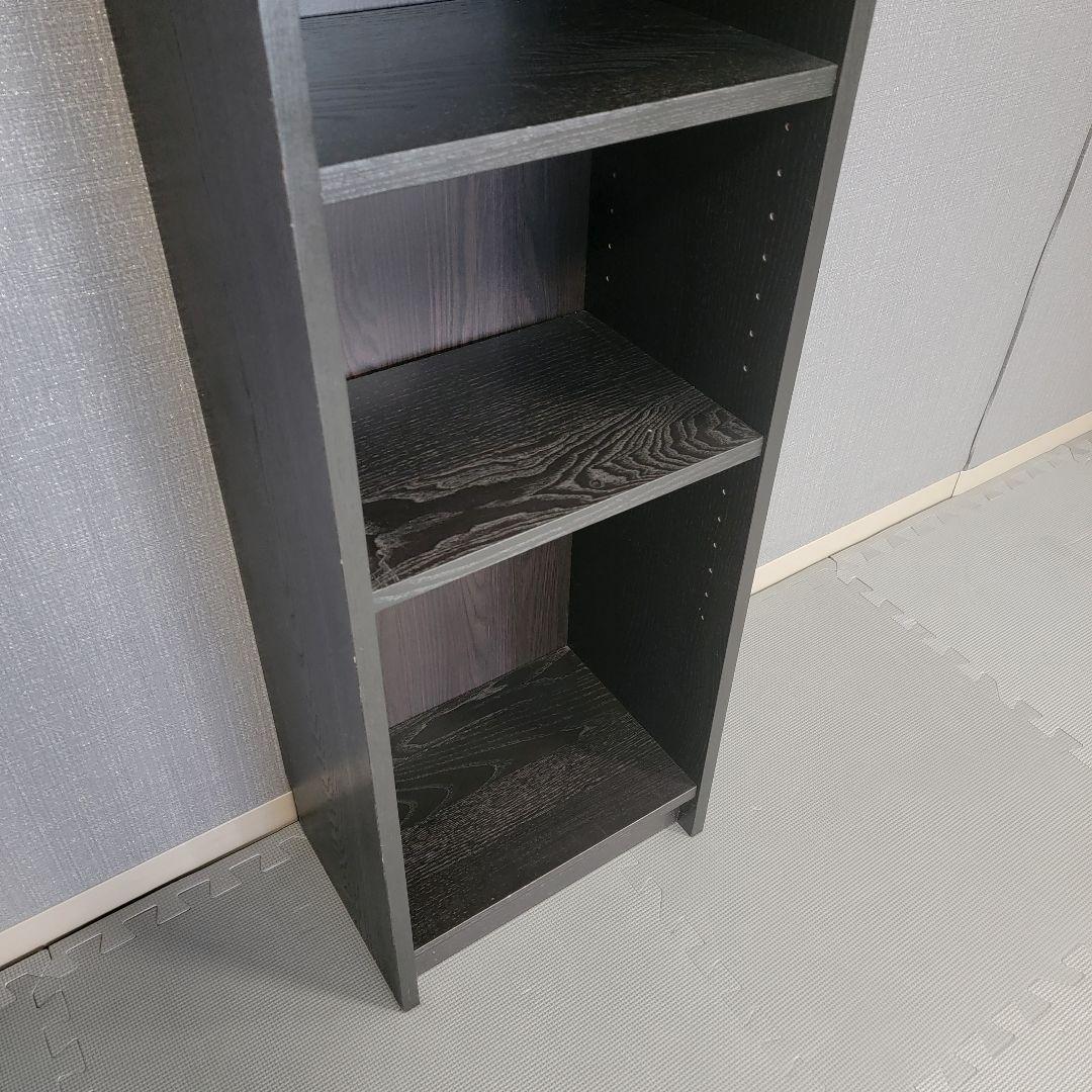 HIRO IKEA BILLY ビリー本棚, ブラック オーク調,