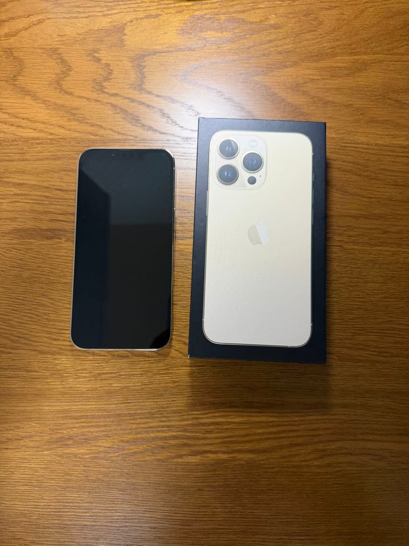 Apple iPhone 13 Pro ゴールド　SIMなし　箱あり