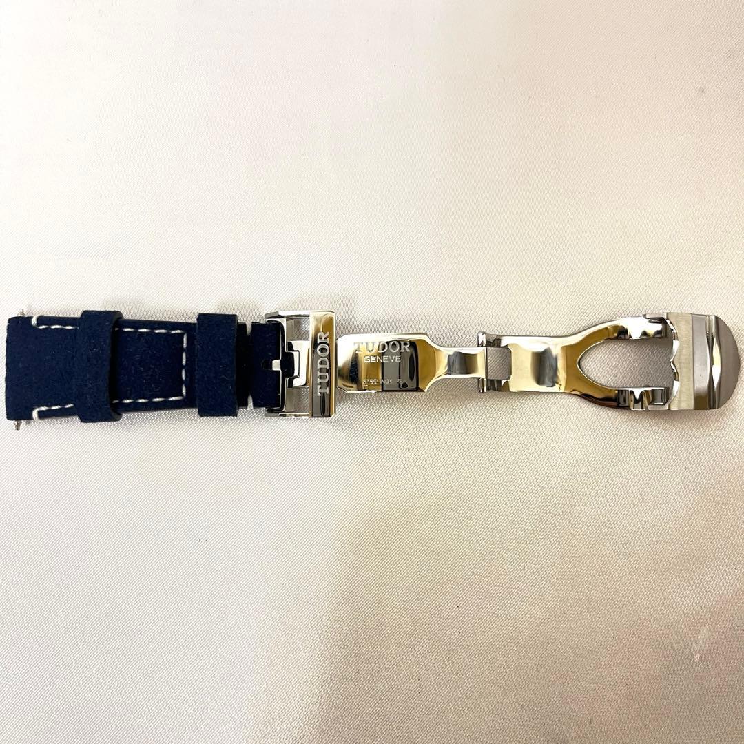 チューダー 純正 BB58用 ブルー“ソフトタッチ”ストラップ 新品・
