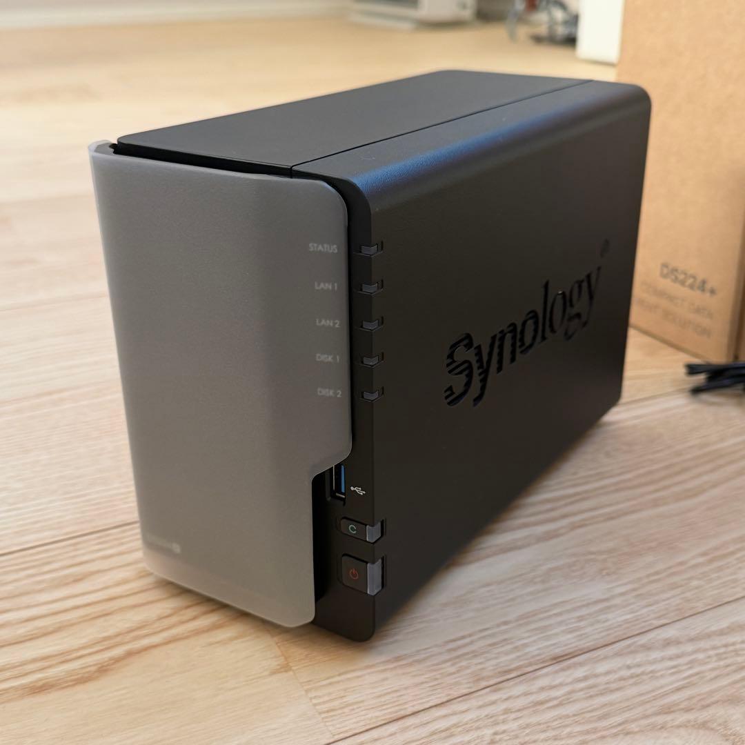 Synology DS224+ 未使用品 NAS本体
