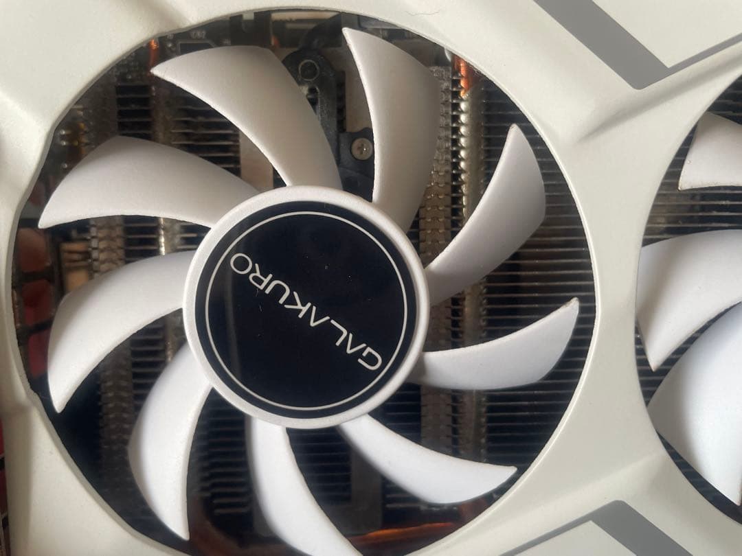 【ジャンク】GALAKURO GeForce RTX2060 WhiteMINI