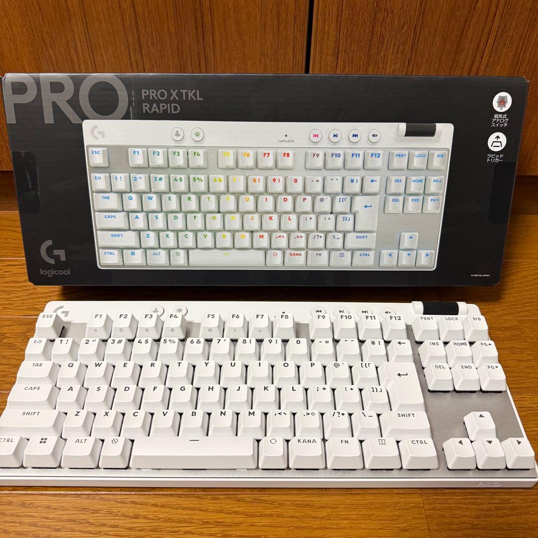 Logicool PRO X TKL RAPID ホワイト