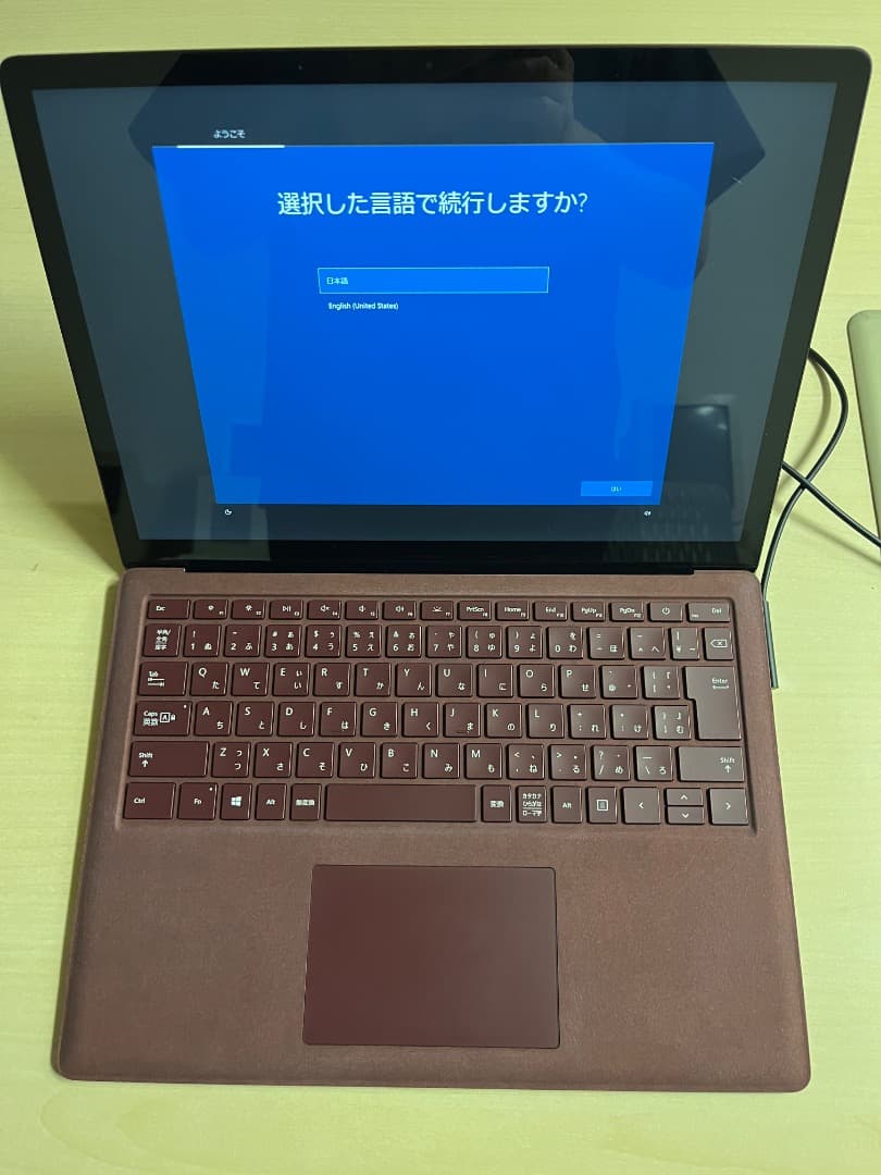 マイクロソフトSurface Laptop 8GB/256G/i5