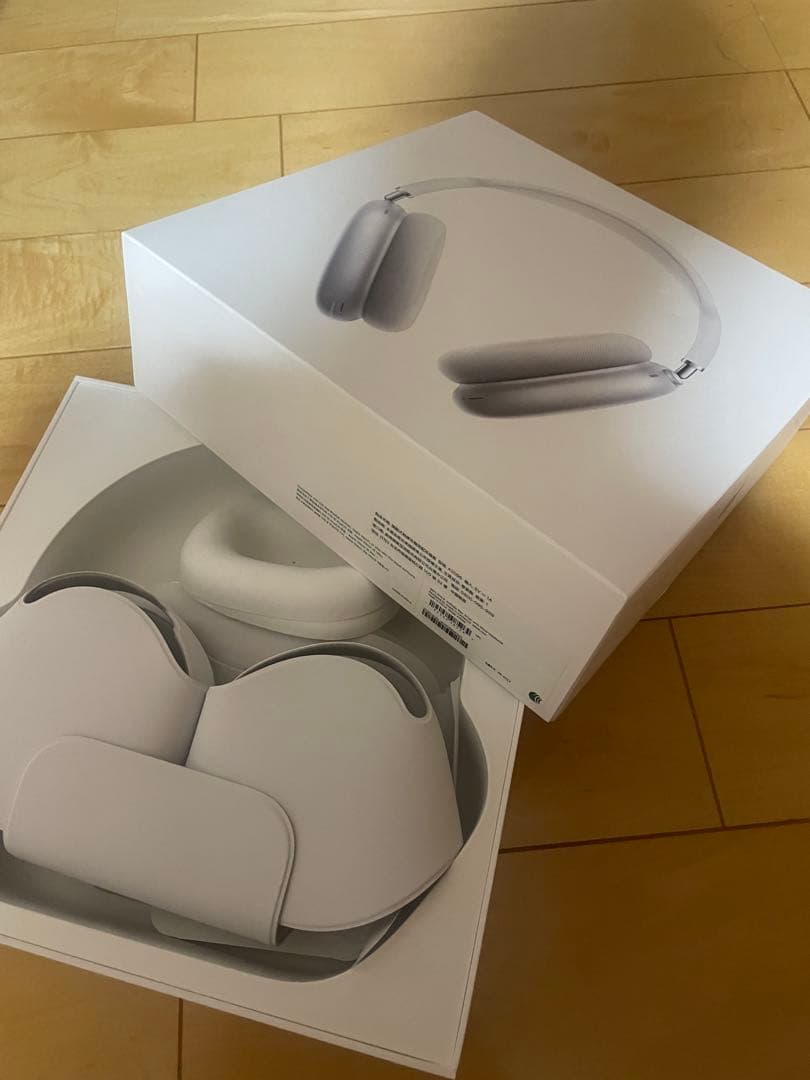 Max AirPods Max 本体 シルバー/ホワイト 箱付き
