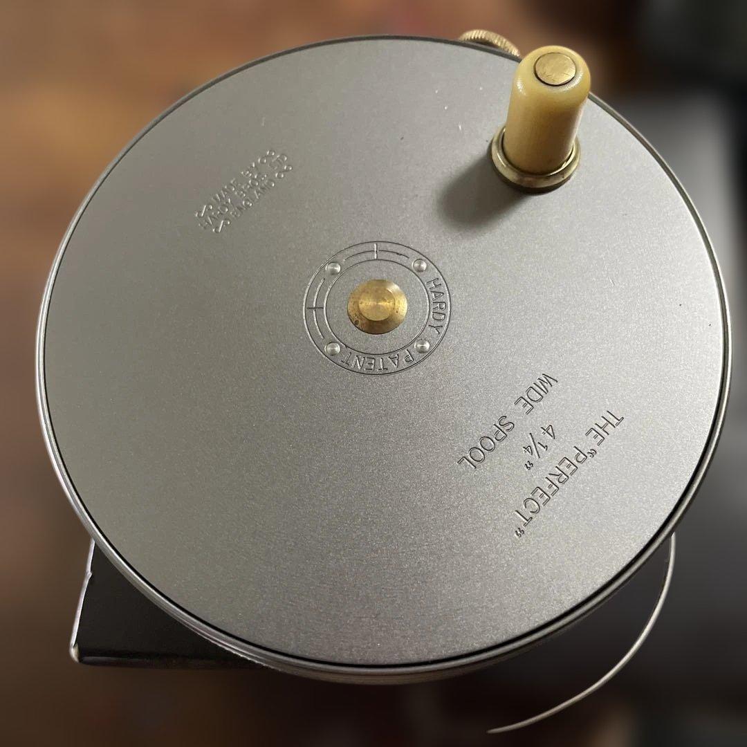 極美品 HARDY Wide spool perfect 4 1/4″ ハーディ