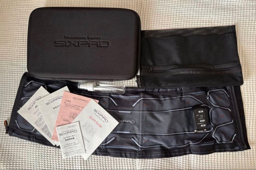 【美品★Mサイズ】SIXPAD パワースーツ コアベルト 使用10回程度
