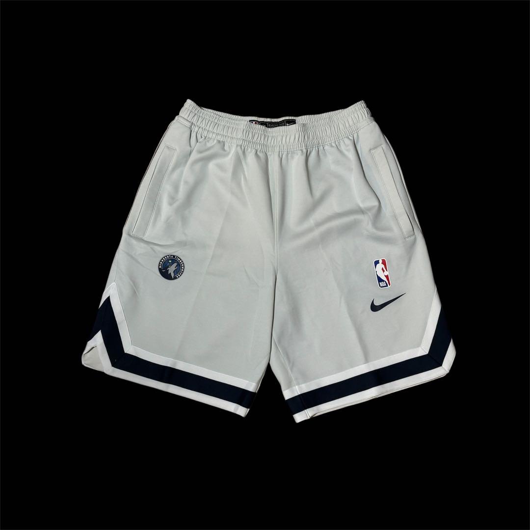 ミネソタティンバーウルブズ NBA選手支給品プラクティスハーフパンツMサイズ