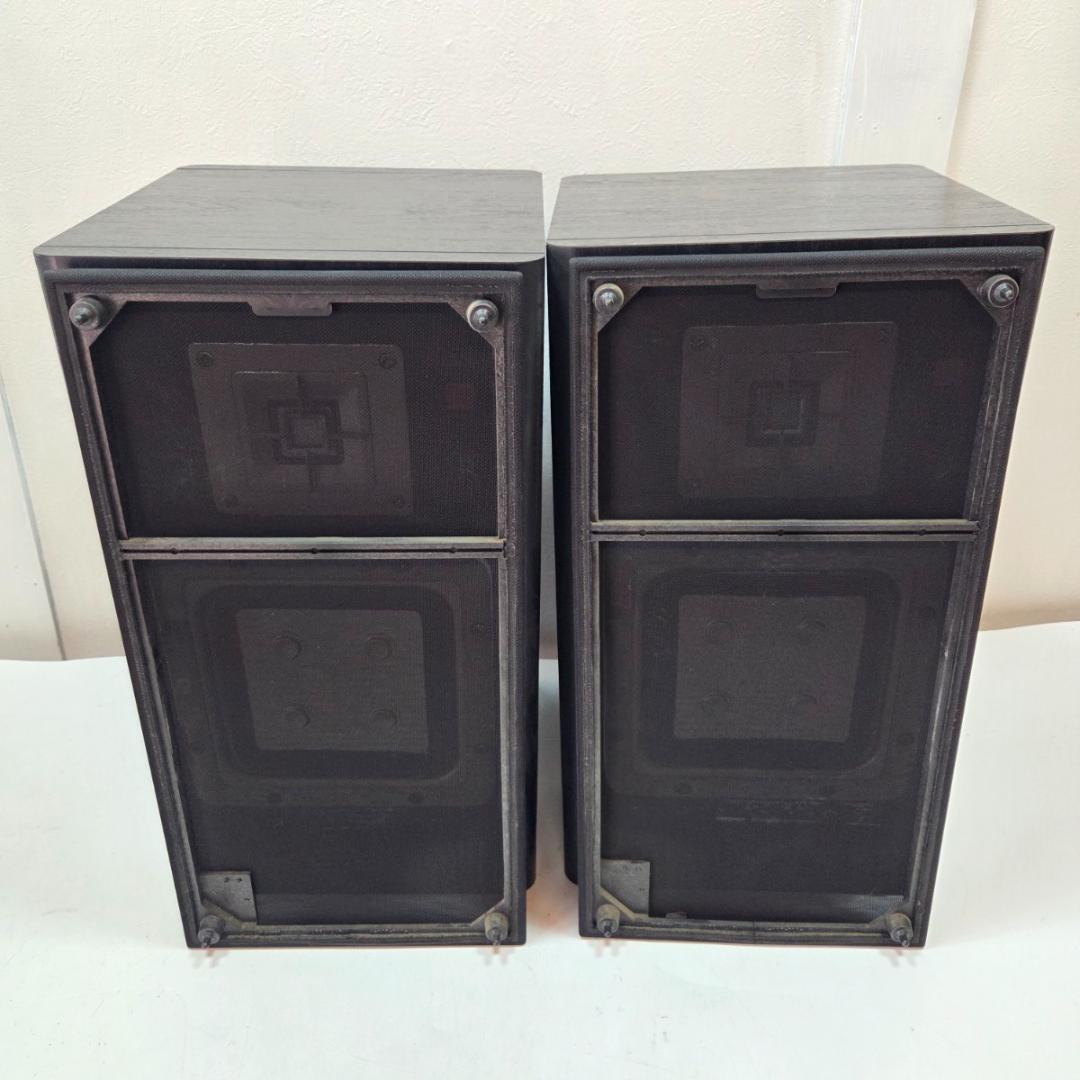 SONY ペアスピーカー APM-22ES 連番 大型スピーカー 木目調 レトロ