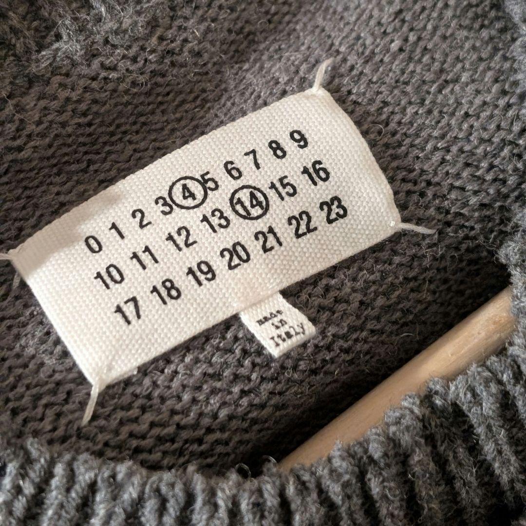 maison margiela メゾンマルジェラ エルボーパッチニット