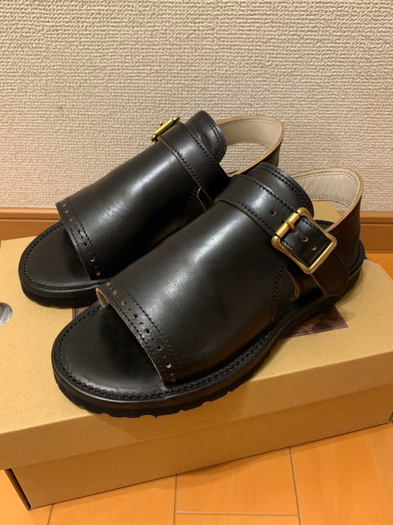 Argo アルゴ WRAP UP SANDALS ホースバット レザーサンダル