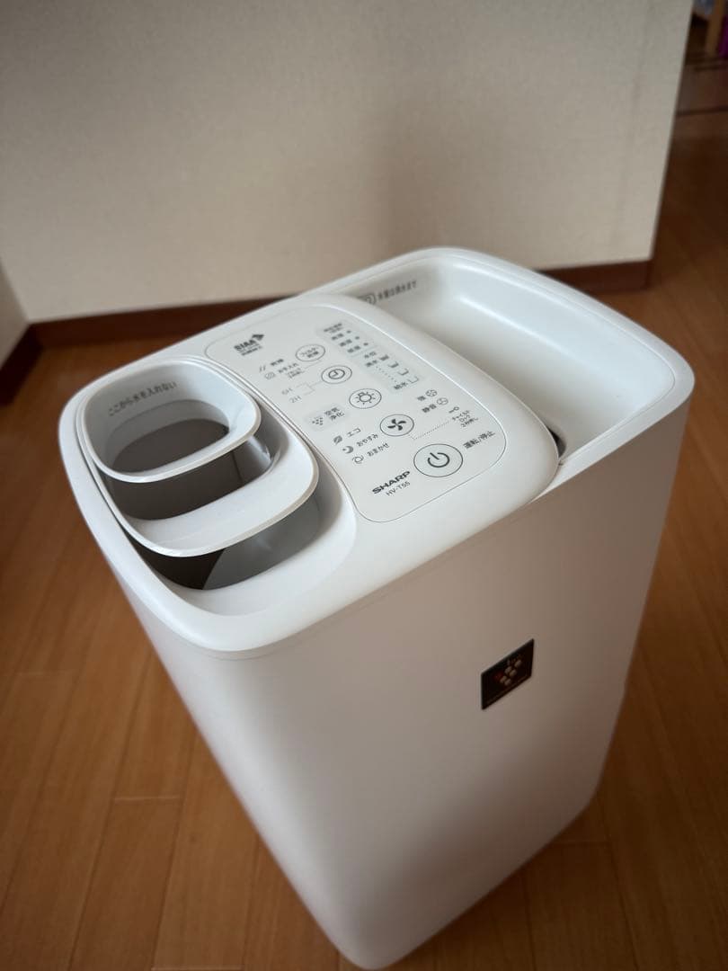 【SHARP】 プラズマクラスター加湿器 HV-T55 ※5年延長保証付