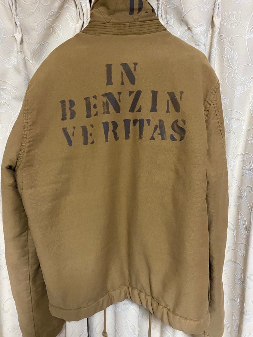 DEUS EX MACHINA ベージュミリタリージャケット