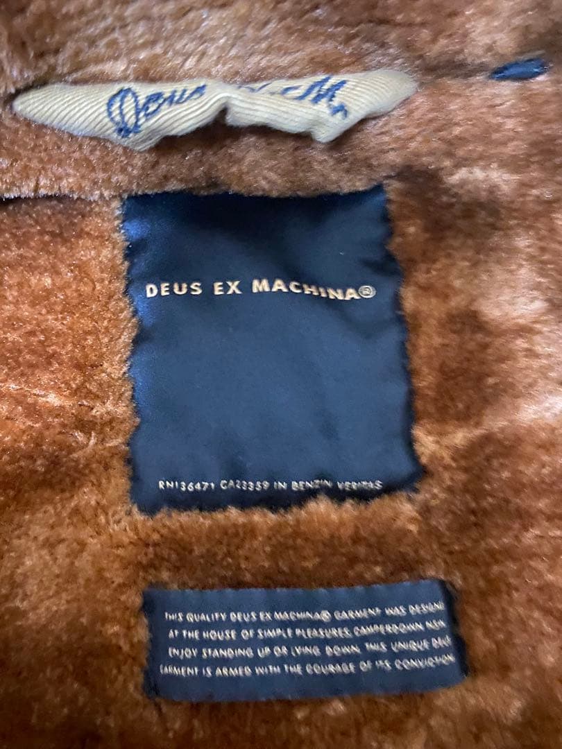 DEUS EX MACHINA ベージュミリタリージャケット