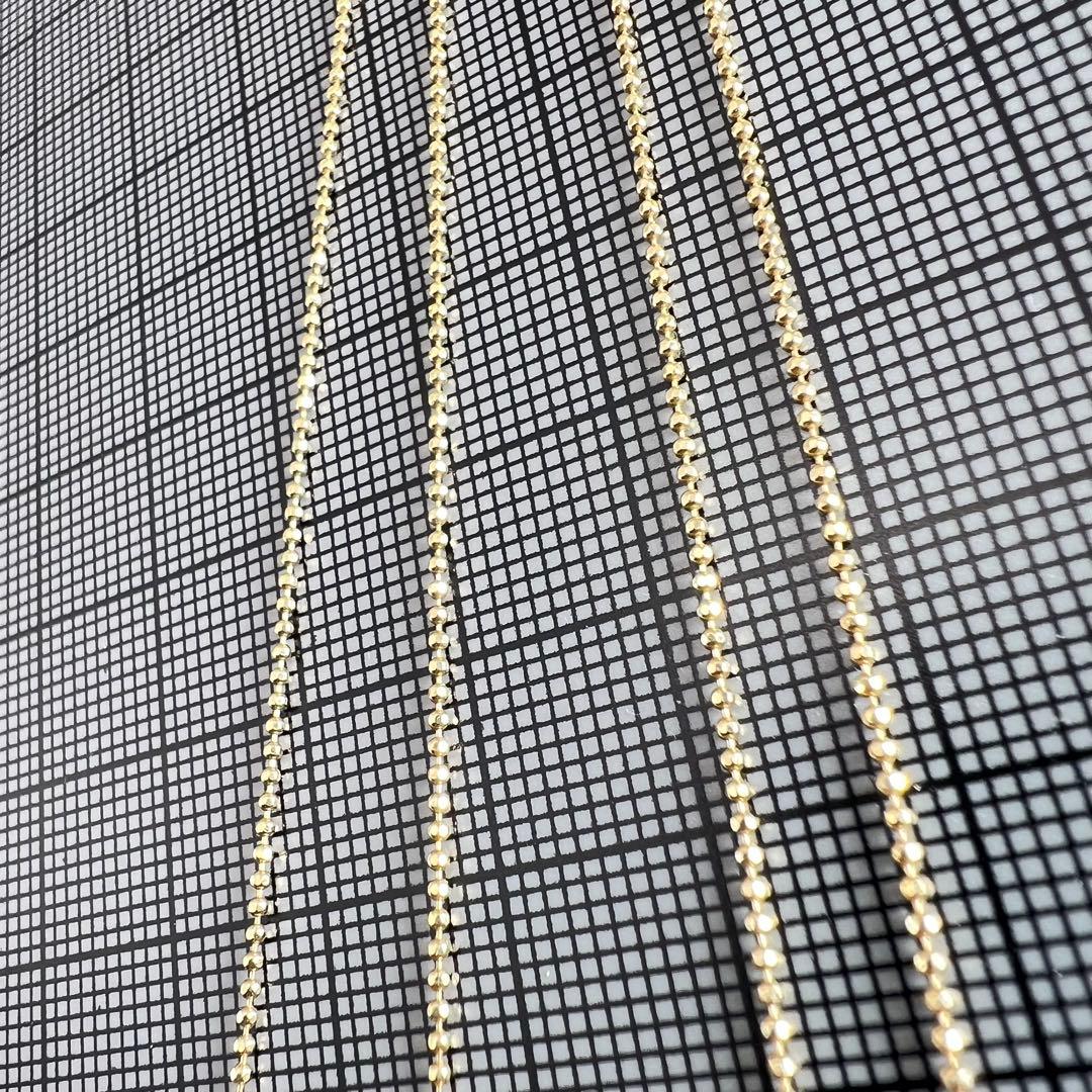 MIZUKI ミズキロングネックレス　チェーン　K14