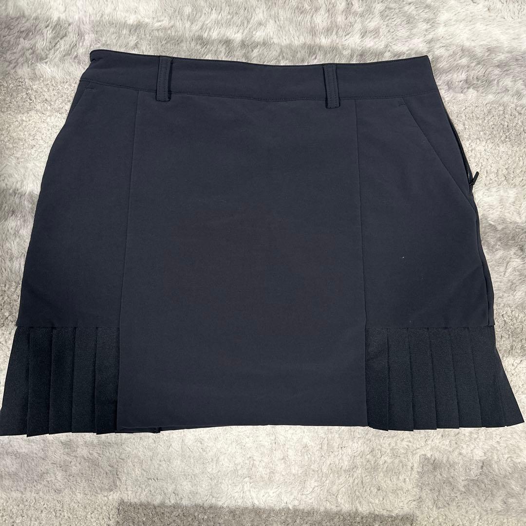 テーラーメイド 中綿アウター スカート ブラック セットアップ M