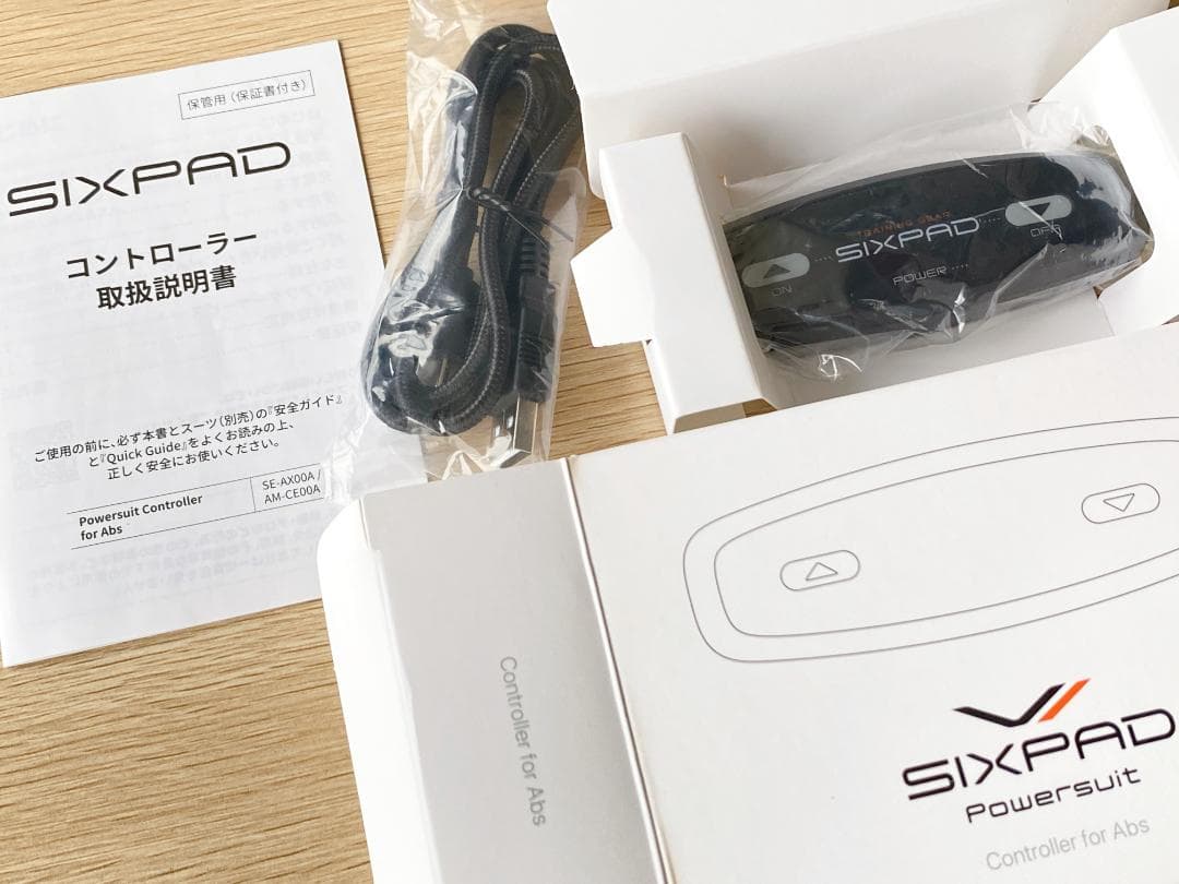 SIXPAD パワースーツ アブズ Mサイズ 専用コントローラー セット