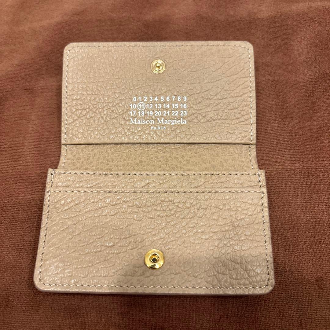 Maison Margiela ベージュ　名刺入れ