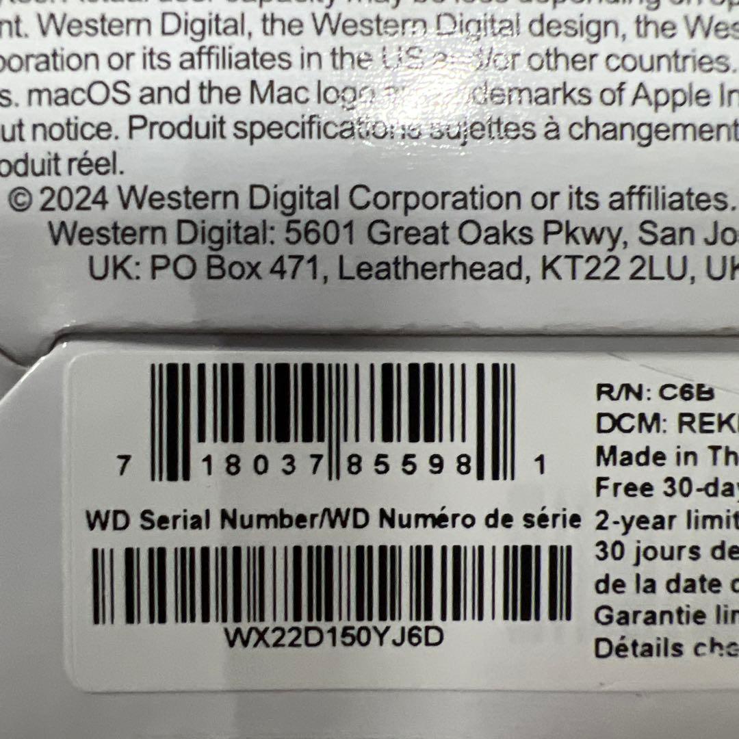 WD Elements 4TB ポータブルHDD USB 3.0