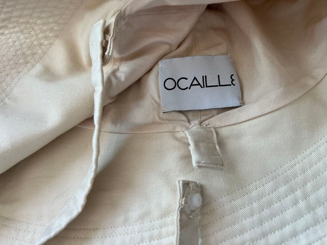 帽子 ocaille Original 2way hat offwhite