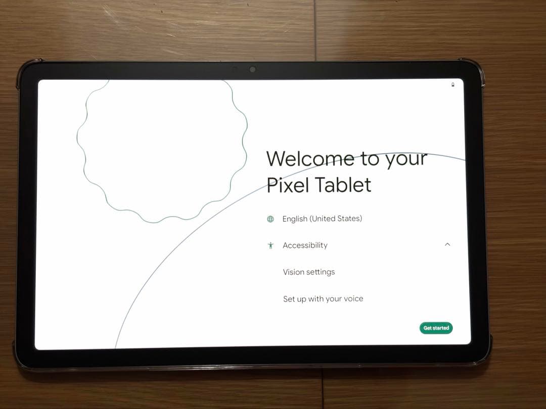 Google Pixel Tablet Hazel 128GB【美品ほぼ未使用】