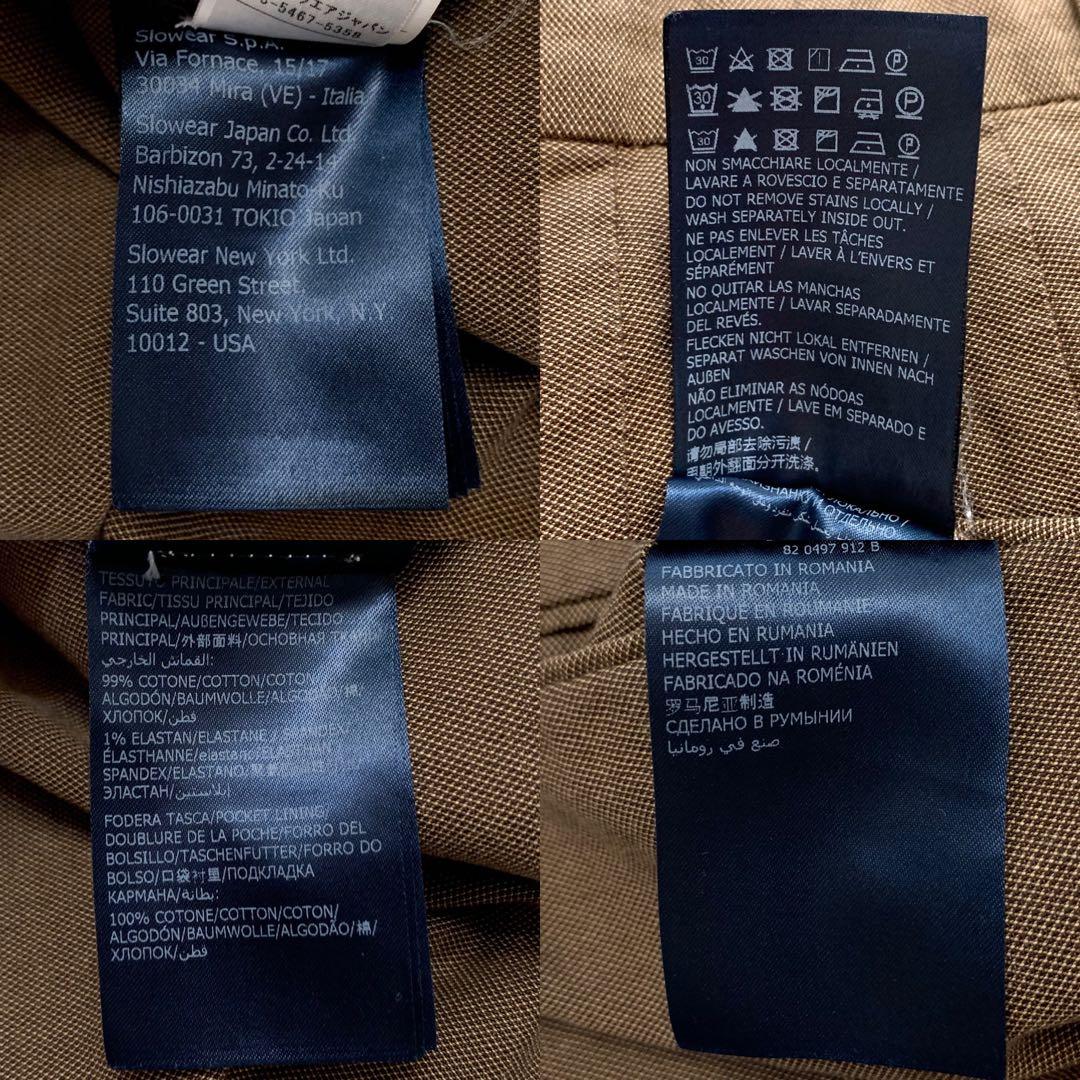 美品 incotex 44 ルーマニア製 定価¥40,000程