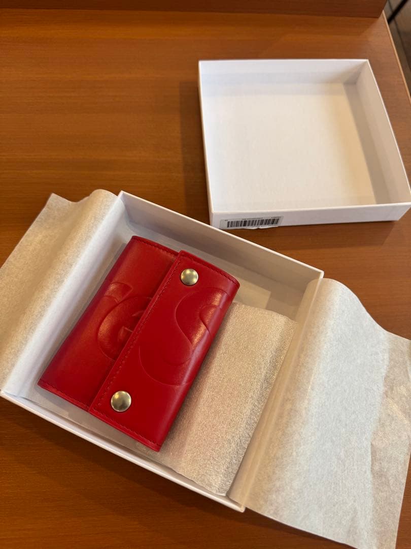 財布・ケース・小物入れ Supreme Leather Chain Wallet \"Red