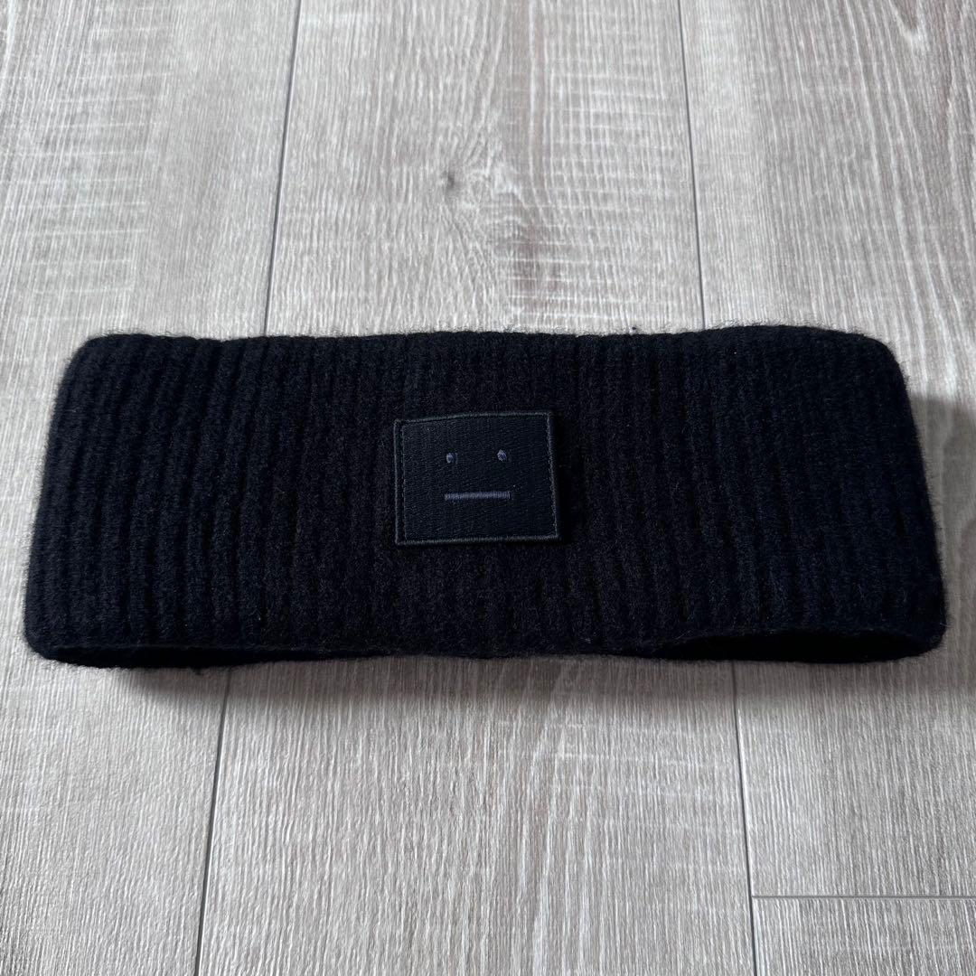 Acne Studios ブラック ヘッドバンド