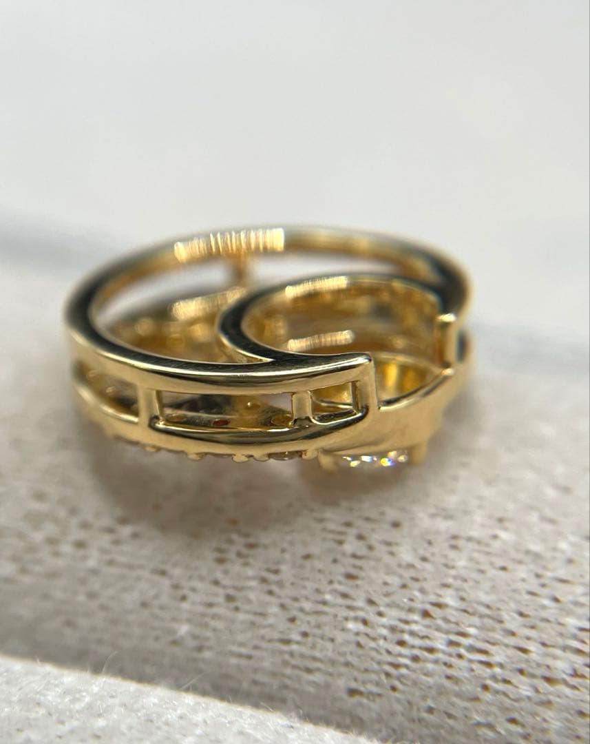 専用JA191★高級 ダイヤモンド0.391ct K18 ヘッド 鑑定書付