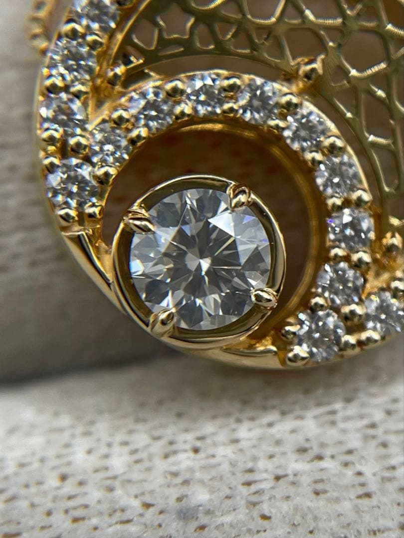 専用JA191★高級 ダイヤモンド0.391ct K18 ヘッド 鑑定書付